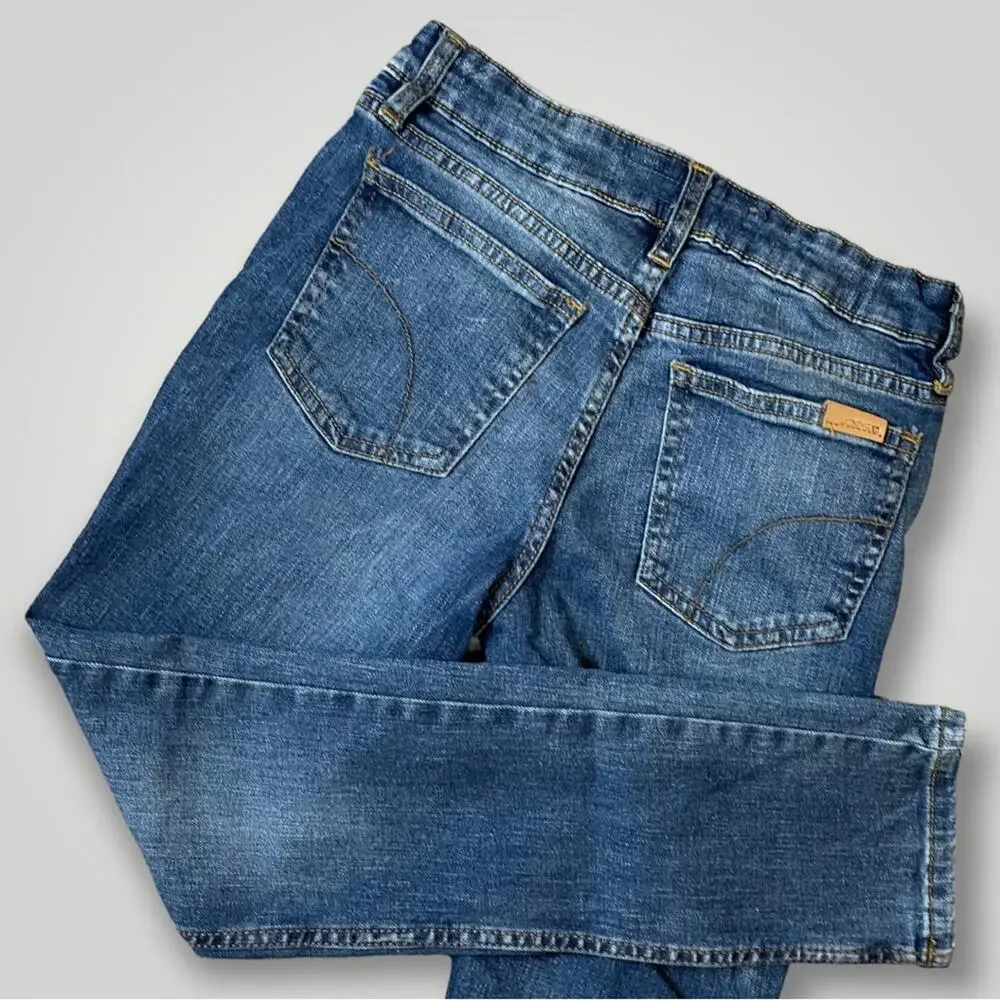 JOES SKINNY MID RISE JEANS MEDIUM WASH BLUE GIRLS SIZE 10